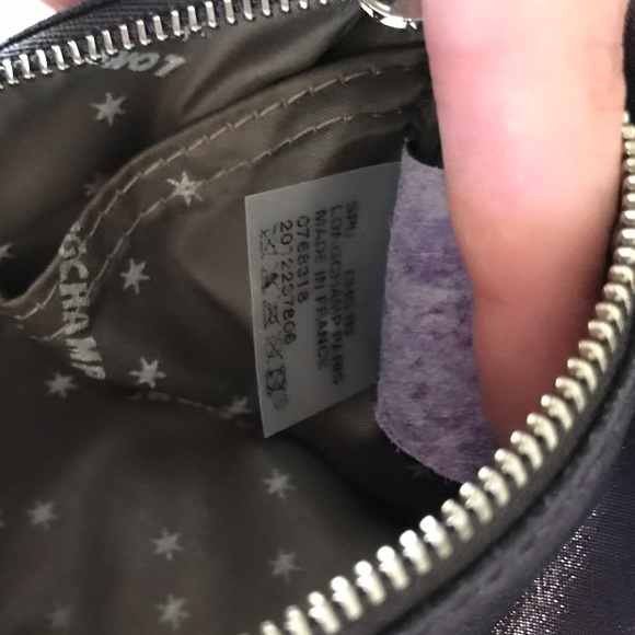 Longchamp Purple Metallic Clutch - Picture 4 of 8